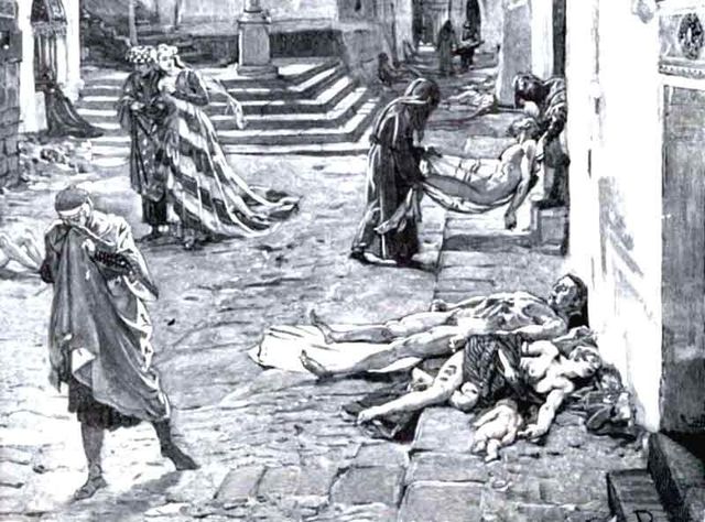 Black Death reaches England