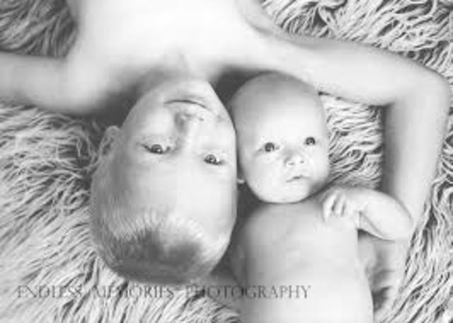 The day my sister was born