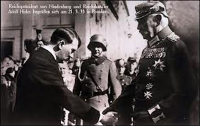 Adolf Hiter gets appointed Chancellor
