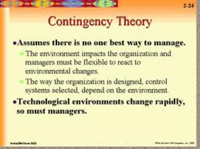 Contingency Theory