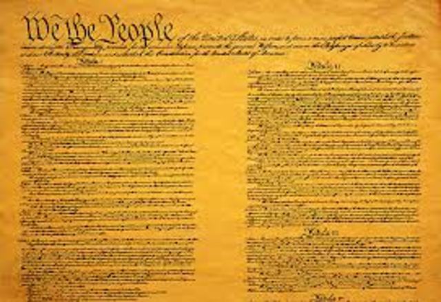 Constitution written