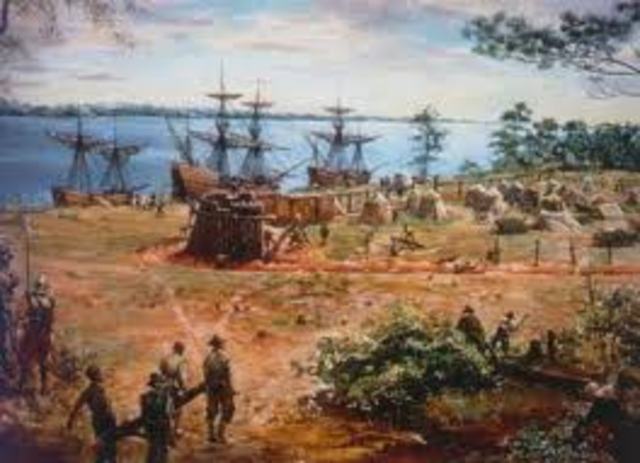First permanent English settlement in North America is established at Jamestown, Virginia