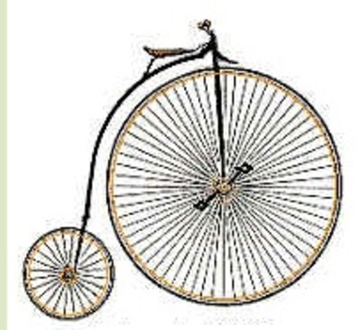 la primera máquina conocida como bicicleta