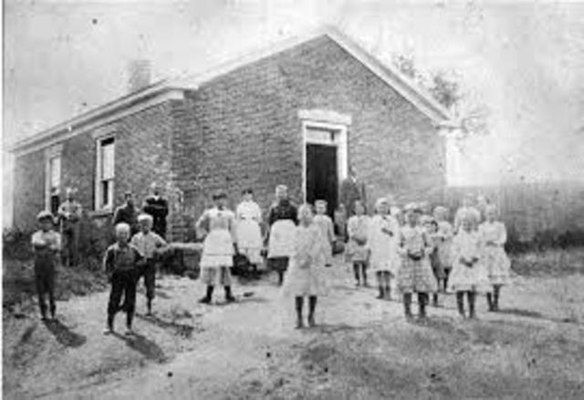 All States Had Free Elementary Schools