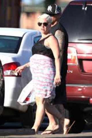 Pink's Pregnancy