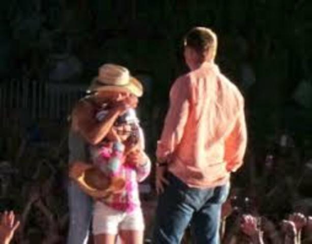 Eric church and Kenney chessney First concert