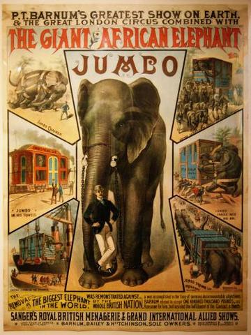 Jumbo travels across America