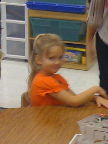 My first day in kindergarden