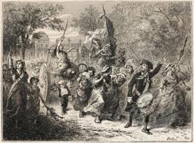 Women march to Versailles and the outbreak of the Paris mob