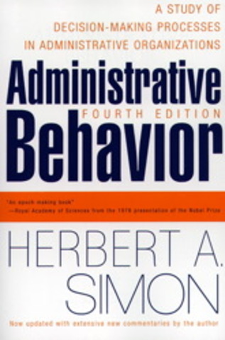 Administrative Behavior by Herbert Simpson