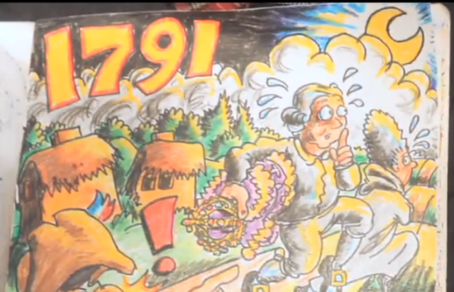 The King and Queen Try to Flee