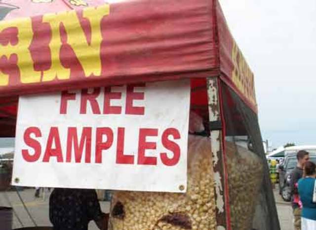 New Menu Item Product Sample