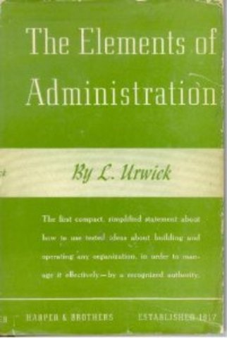 Elements of Administration