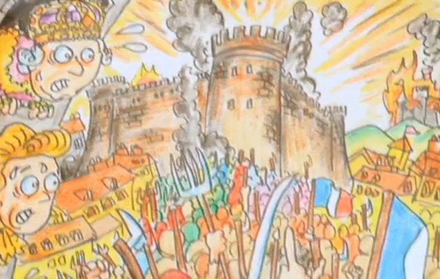 Rebellion Broke out at the Bastille