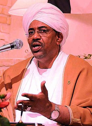 Omar Al Bashir becomes president