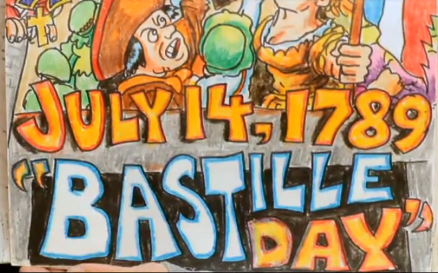 Bastille is stormed.