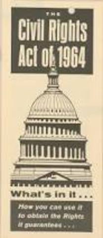 Civil Rights act of 1964