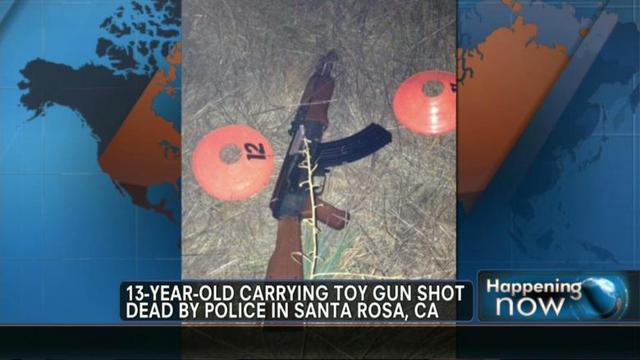 13 year old boy shot by police