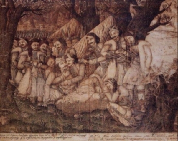 ΜΑΧΗ ΣΤΟ ΚΕΦΑΛΟΒΡΥΣΟ-ΘΑΝΑΤΟΣ ΤΟΥ ΜΑΡΚΟΥ ΜΠΟΤΣΑΡΗ