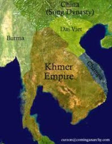 Jayavarman II founds the Khmer Empire