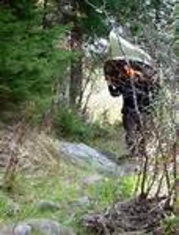 Crabbe trys to portage