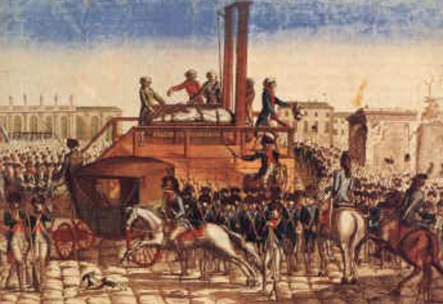 King Louis is executed