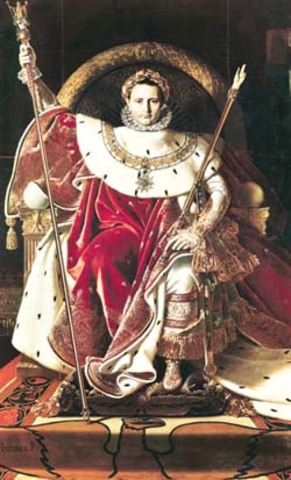Napoleon named himself emperor
