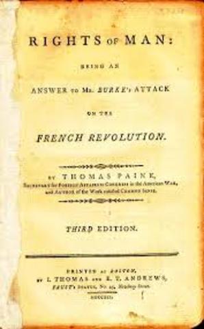 The Rights of Man were written.