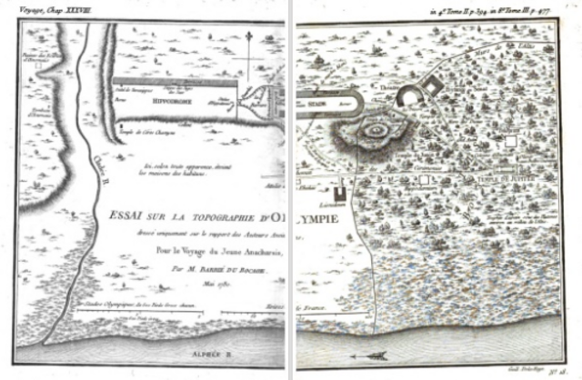 Recueil de cartes géographique, plans, vues et médailles de l'ancienne Grèce