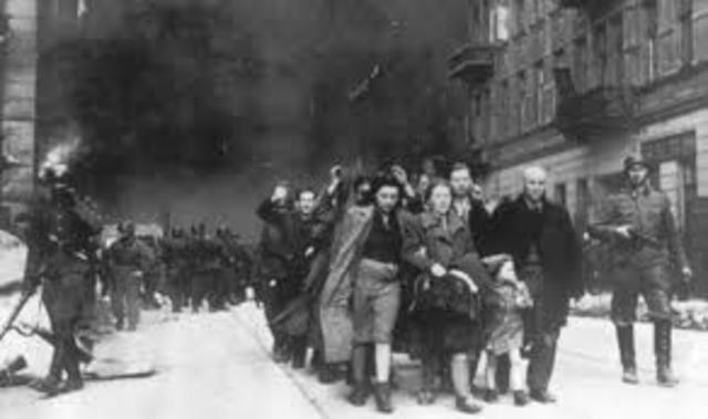 Germans begin the Deportation.