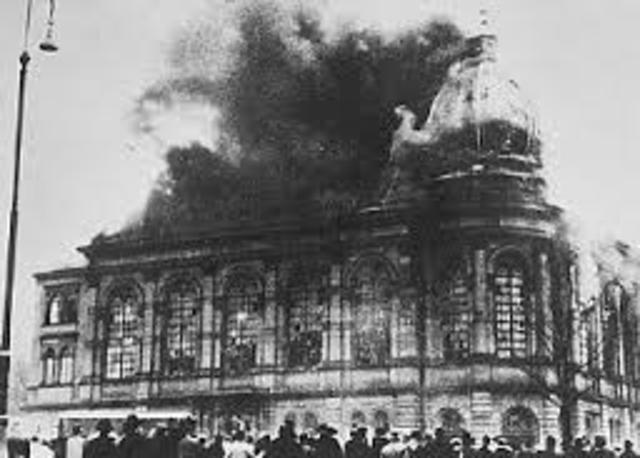 The Night of Broken Glass ( Kristallnacht)