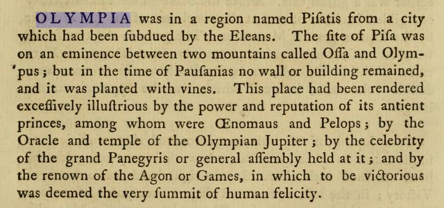 Richard Chandler Visits Olympia