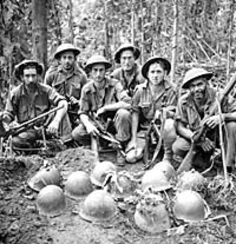 Japanese arrive in Kokoda