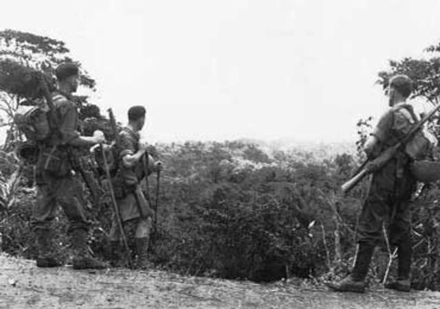 Australian Army forces hold fast to territory near Ioribaiwa.