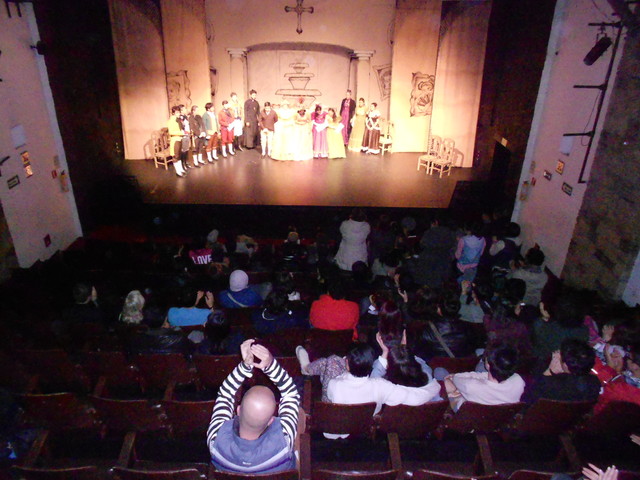 Funcion LA BODA DE LAS VARGAS, sala Teatro Libre del centro