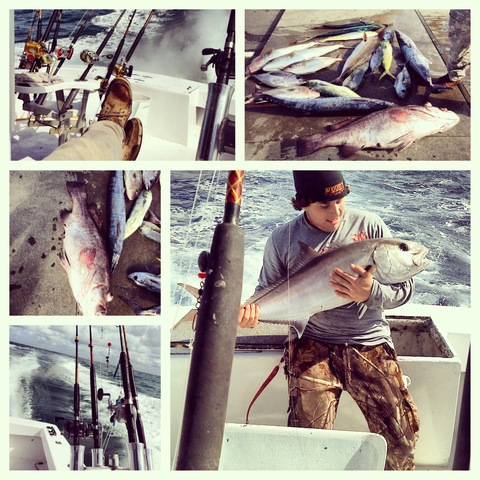 1st time ever Deap sea fishing