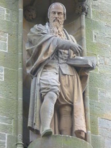 John Knox brings the reformation to Scotland