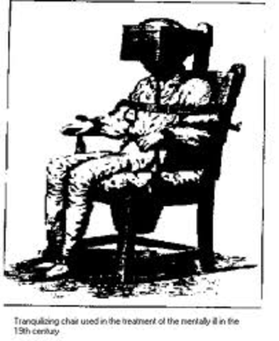 Discovered apalling mistreatment for prisoners and mentally ill.