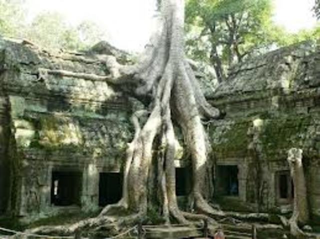 Abandoning of Angkor
