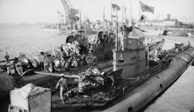 Germany submarine blockades UK