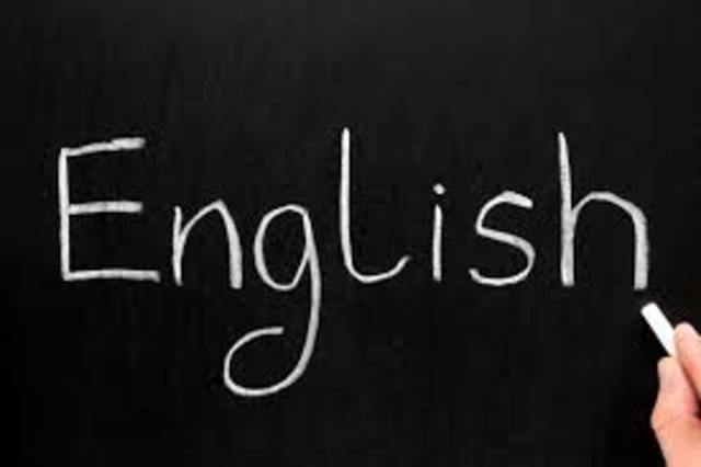 I start to study English at school