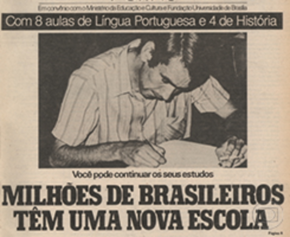 Desenvolvimento de Telecursos do 1º Grau