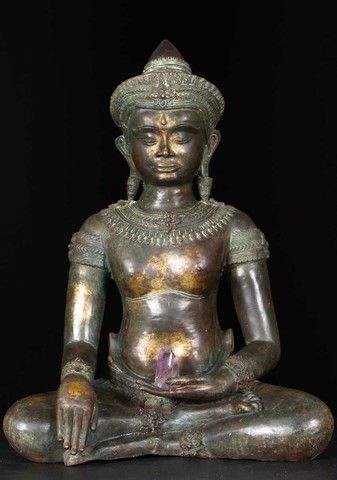 Well developed trade relations between India and Khmer