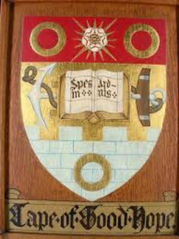 Fundação da University of the Cape of Good Hope,