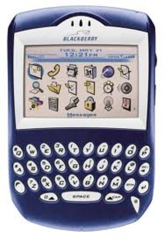 First Blackberyy Phone was Invented