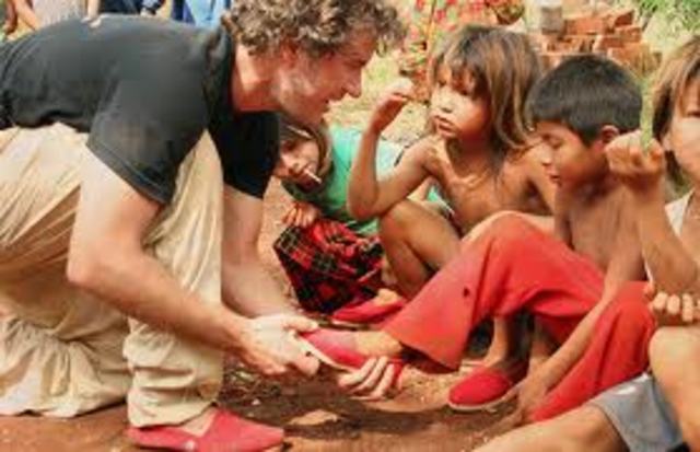 TOMS Shoes Gives Away One Millionth Pair of Shoes