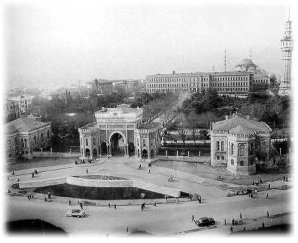 The first university in Turkey-Darülfunun-  was established