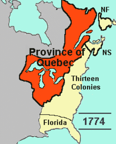 Quebec Act of 1774