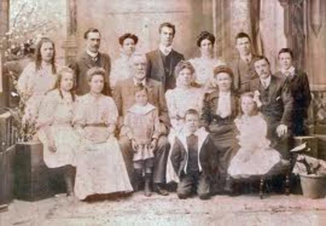 Immigrated to Upper Canada with Family