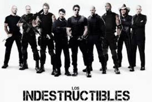 Pelicula "los indestructibles"